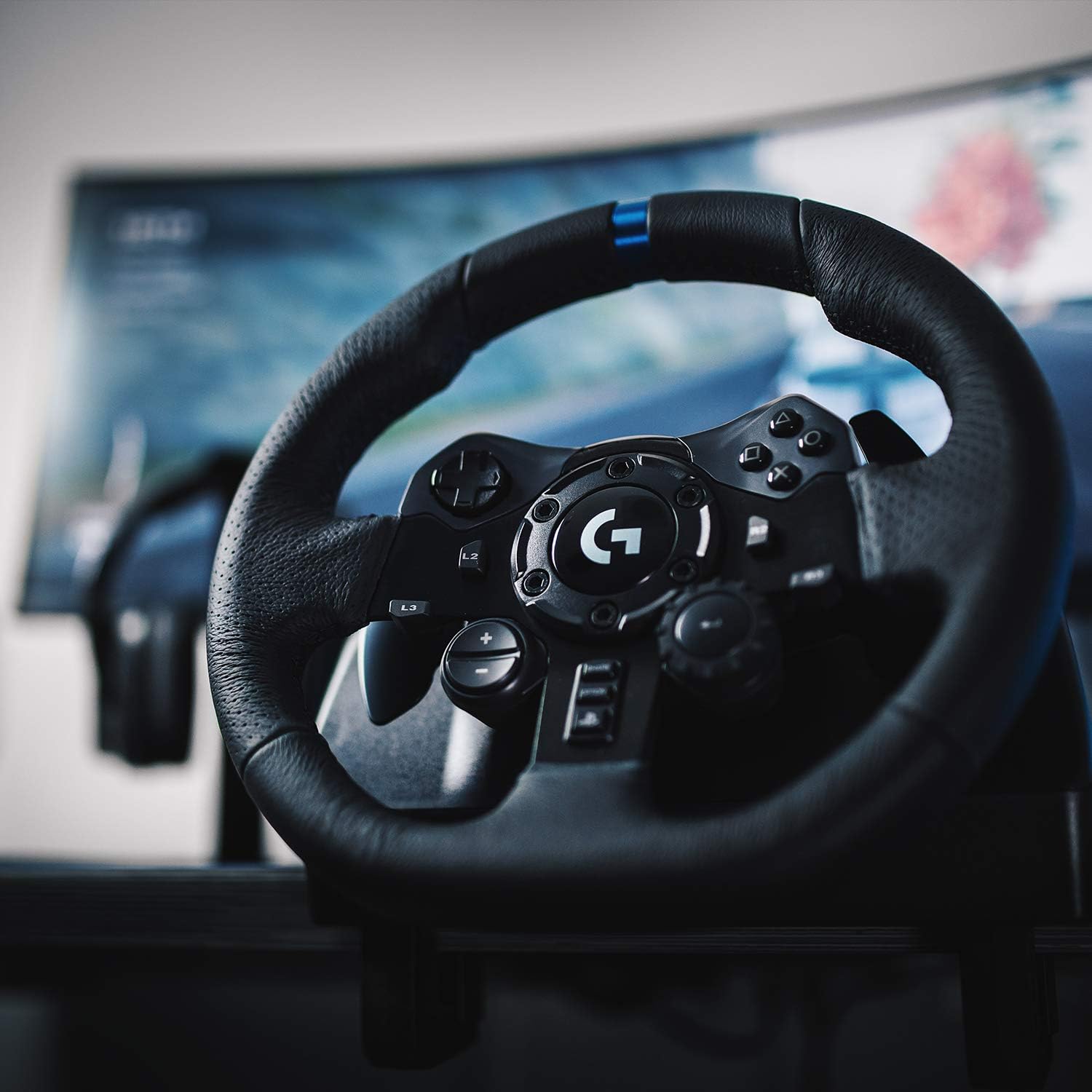 Logitech 941000149 Volante C/pedali X Ps5/ps4 Pc Pelle G923 Nero