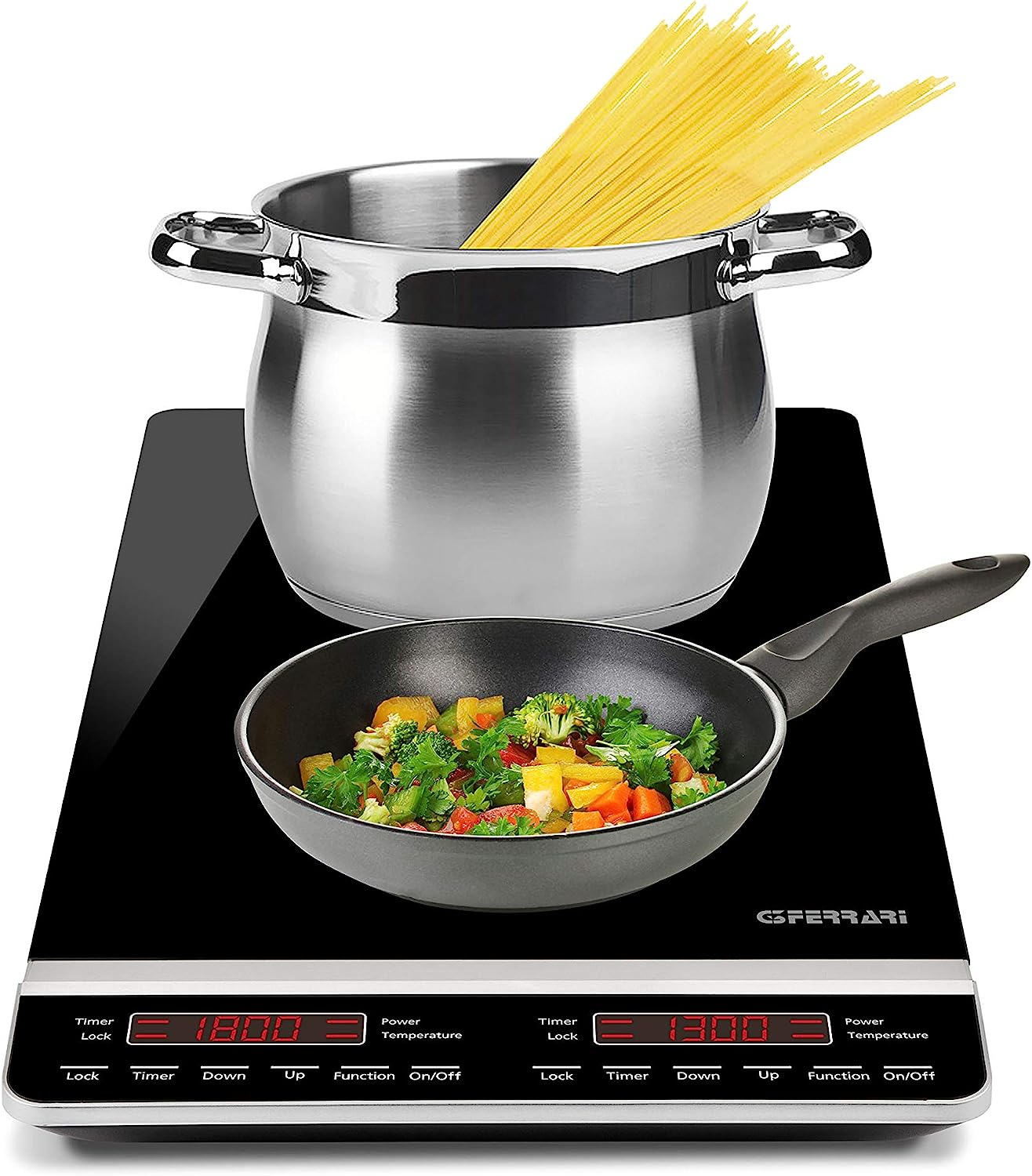 G3 Ferrari G1013700 Fornello A Induzione Dinamiko Slim 1800w