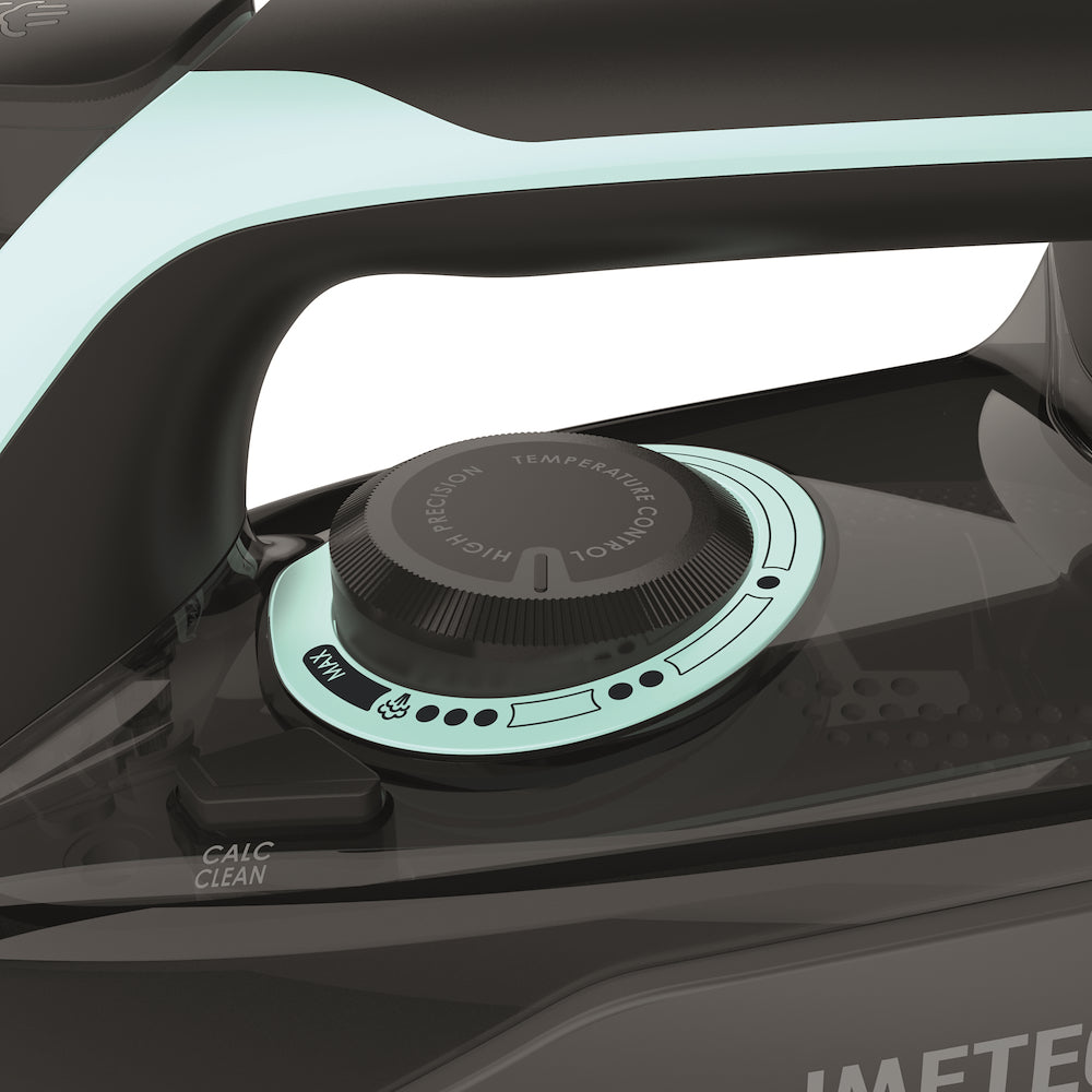 Imetec 9027 Ferro Vapore 2400w Onda F1 Zerocalc Nero