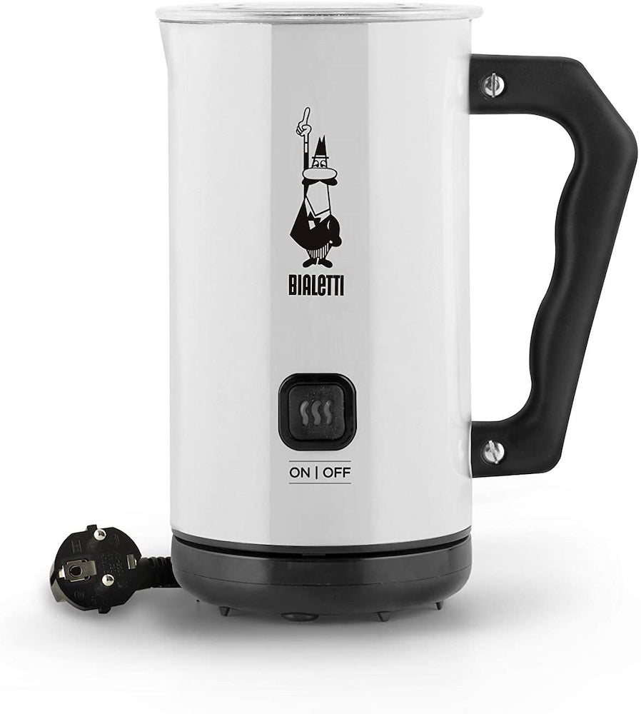 Bialetti MKF02BIANCO Montalatte Milk Frother Bianco