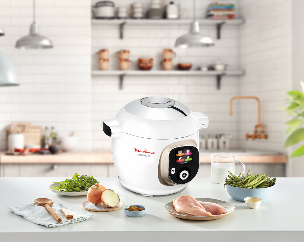 Moulinex CE851A Multicooker 6lt 150ricet.pre-prog. Cookeo+ Bianco