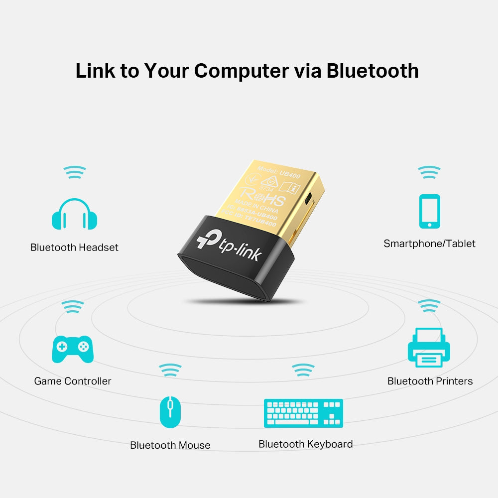 Tp-link UB400 Adattatore Usb Bt Nano