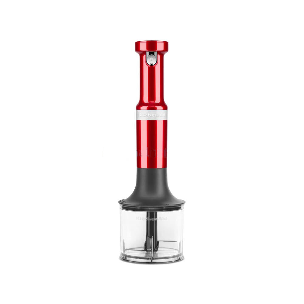 Kitchenaid 5KHBV83EER Frull.immers. 180w 1lt Lame Inox Rosso Imperiale
