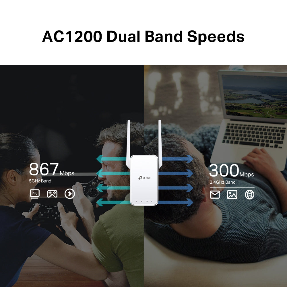 Tp-link RE315 Range Extender Wifi Ac1200 Onemesh 5ghz