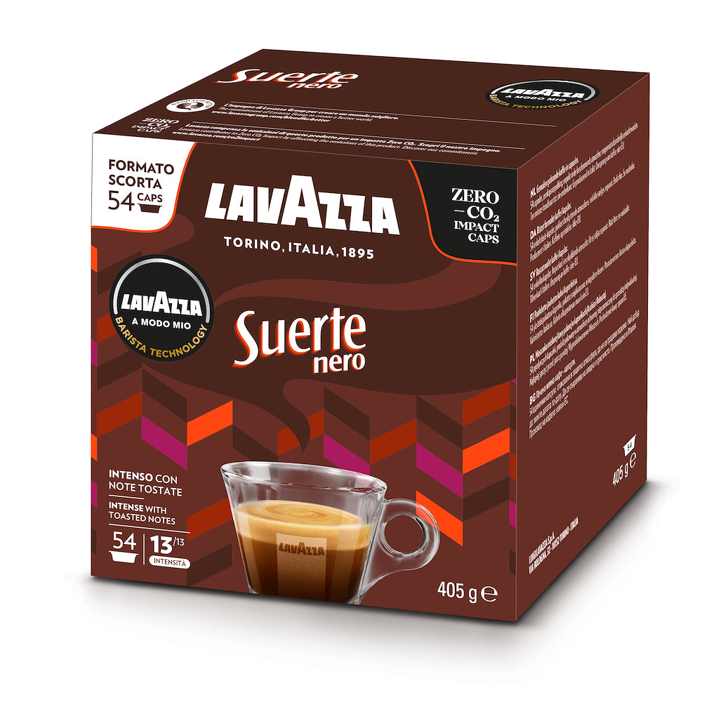 Lavazza 8733 Capsule Caffe A Modo Mio Suerte Nero 54pz