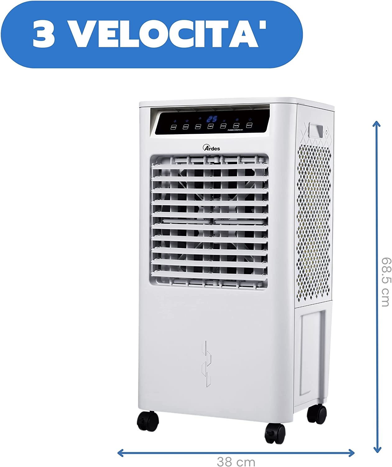 Ardes AR5R14 Raffrescatore 80w 3 velocità 14 litri