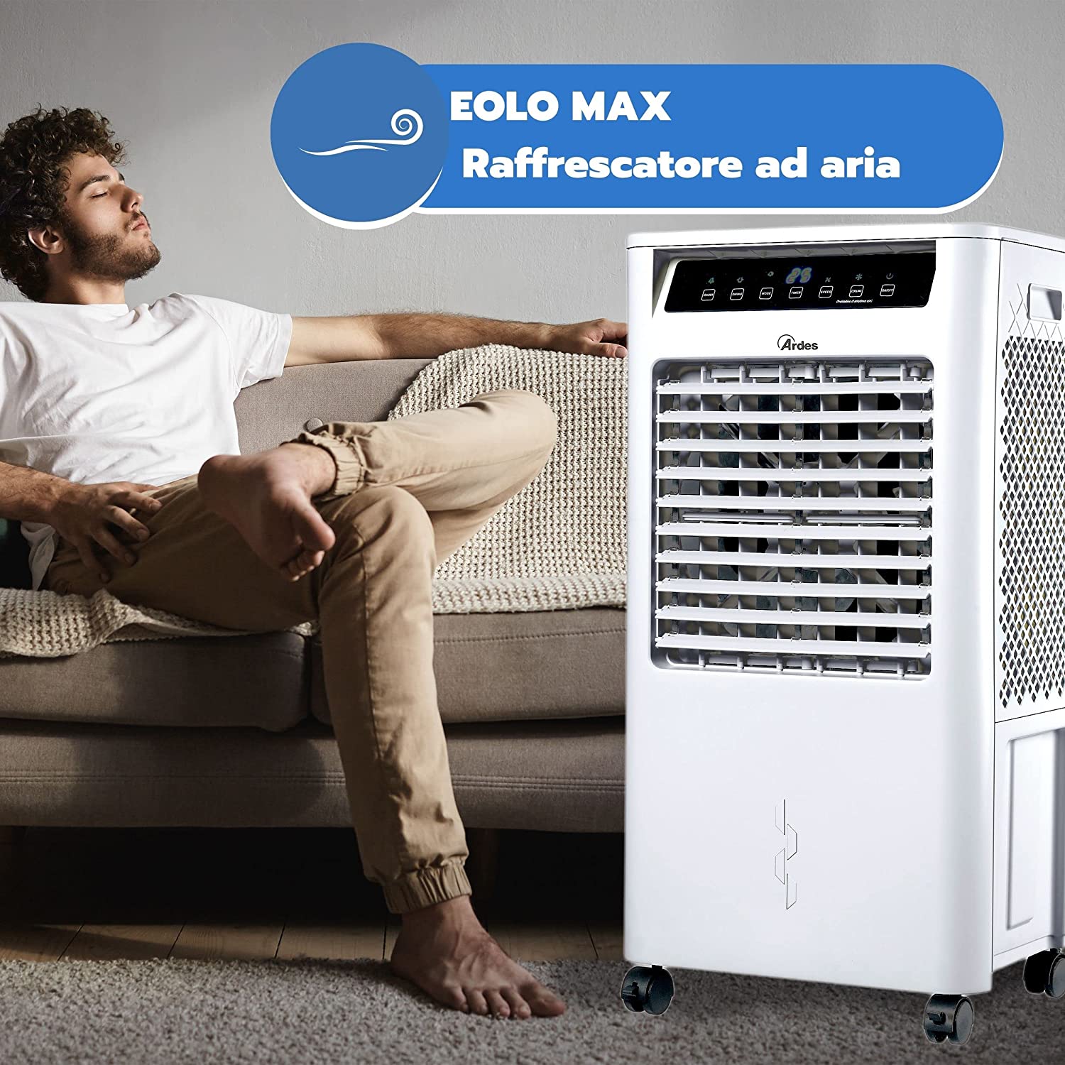 Ardes AR5R14 Raffrescatore 80w 3 velocità 14 litri