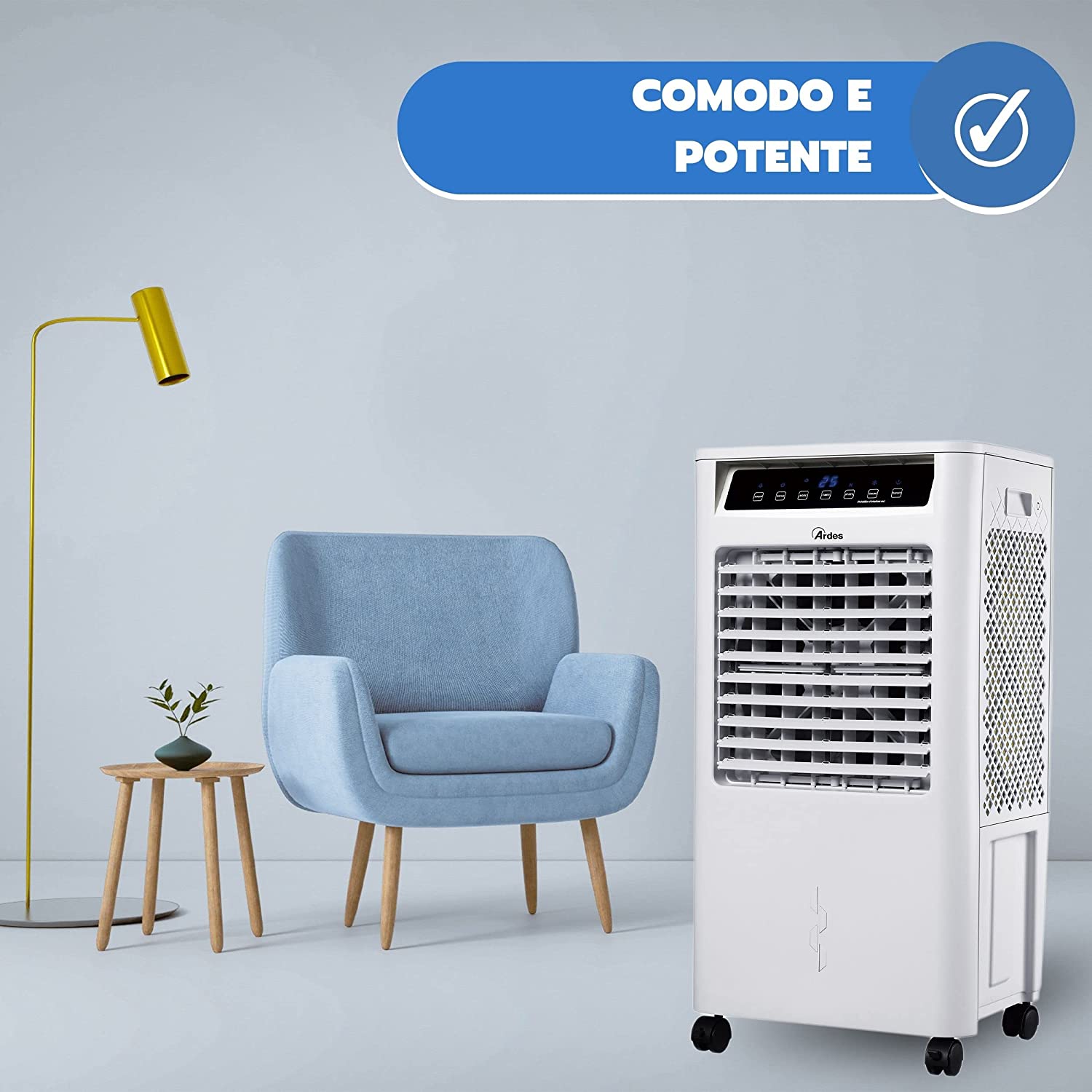 Ardes AR5R14 Raffrescatore 80w 3 velocità 14 litri