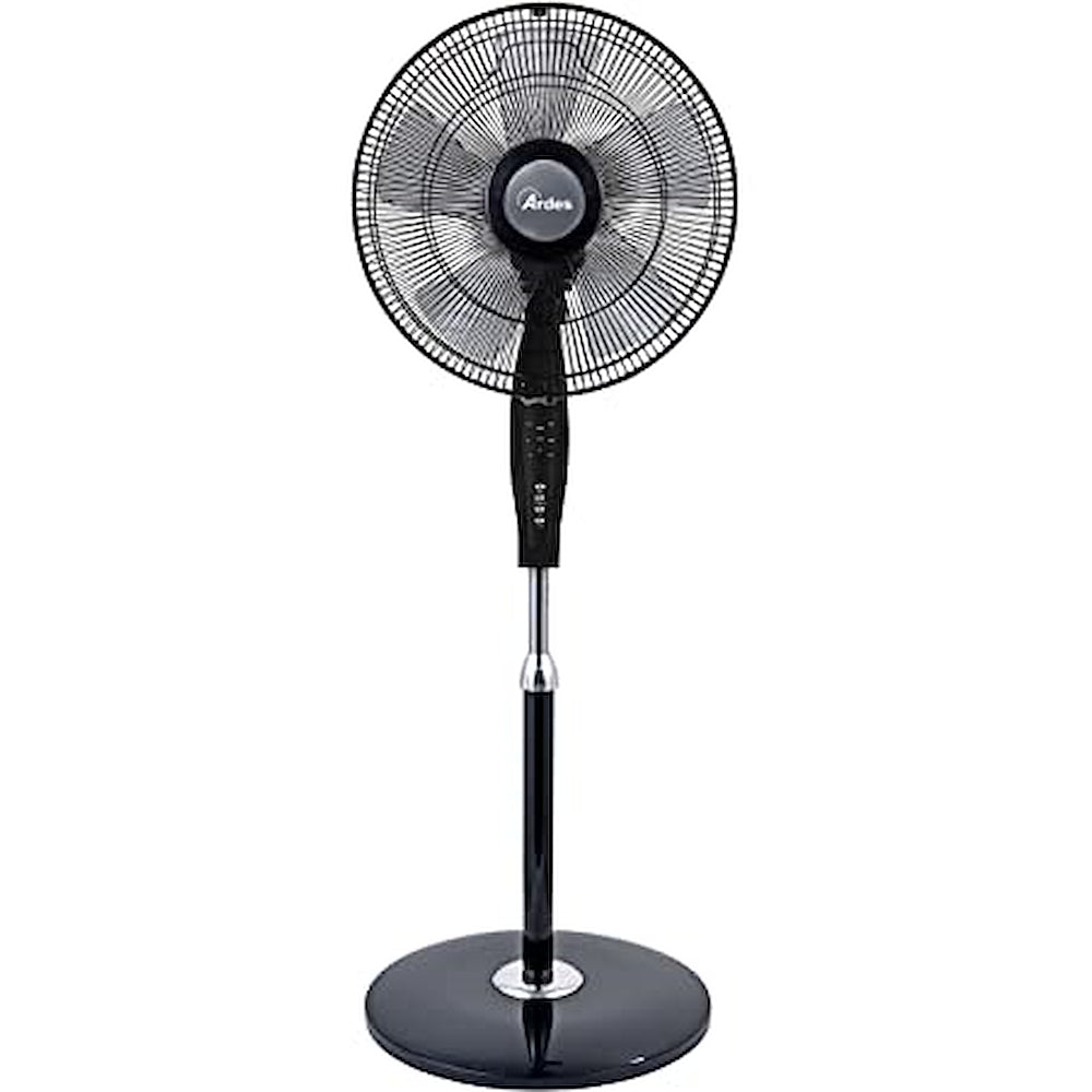 Ardes AR5S41PBT Vent. Piantana 60w 3vel. P.40cm Timer C/tel Nero