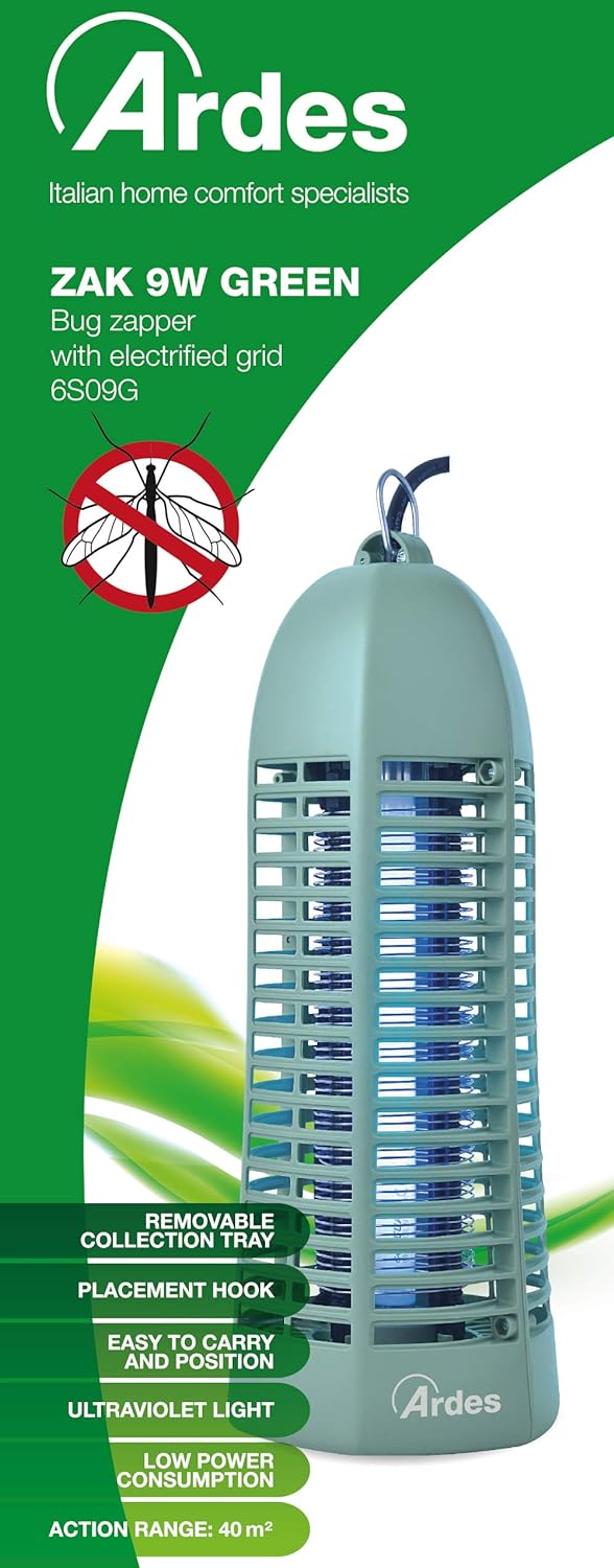 Ardes Zanzariera a scarica 9W ZAK Green
