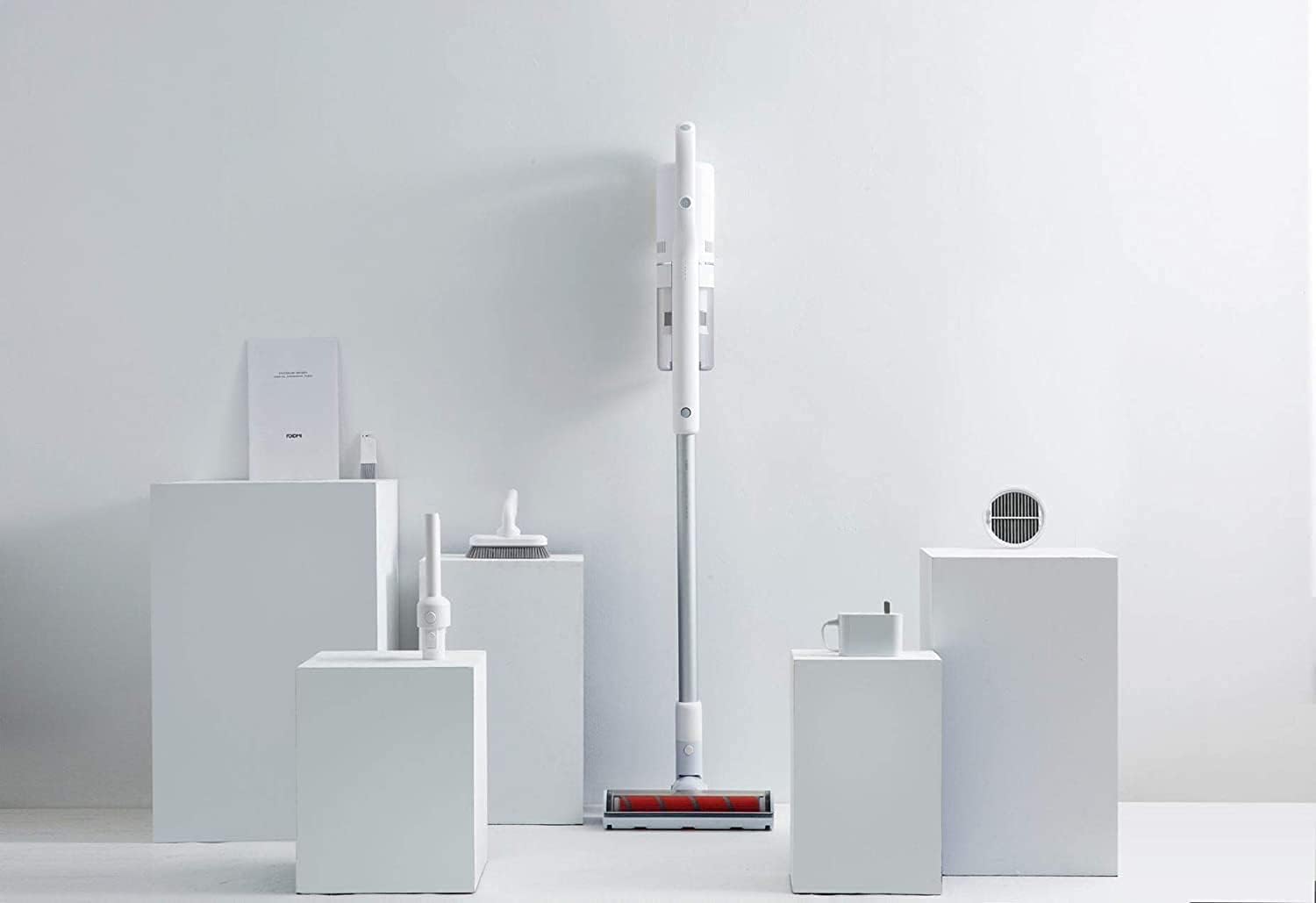 Roidmi PURE1GEN2 Scopa Ric. S/sacco 300w 2.2ah Aut.40min Moon Gray