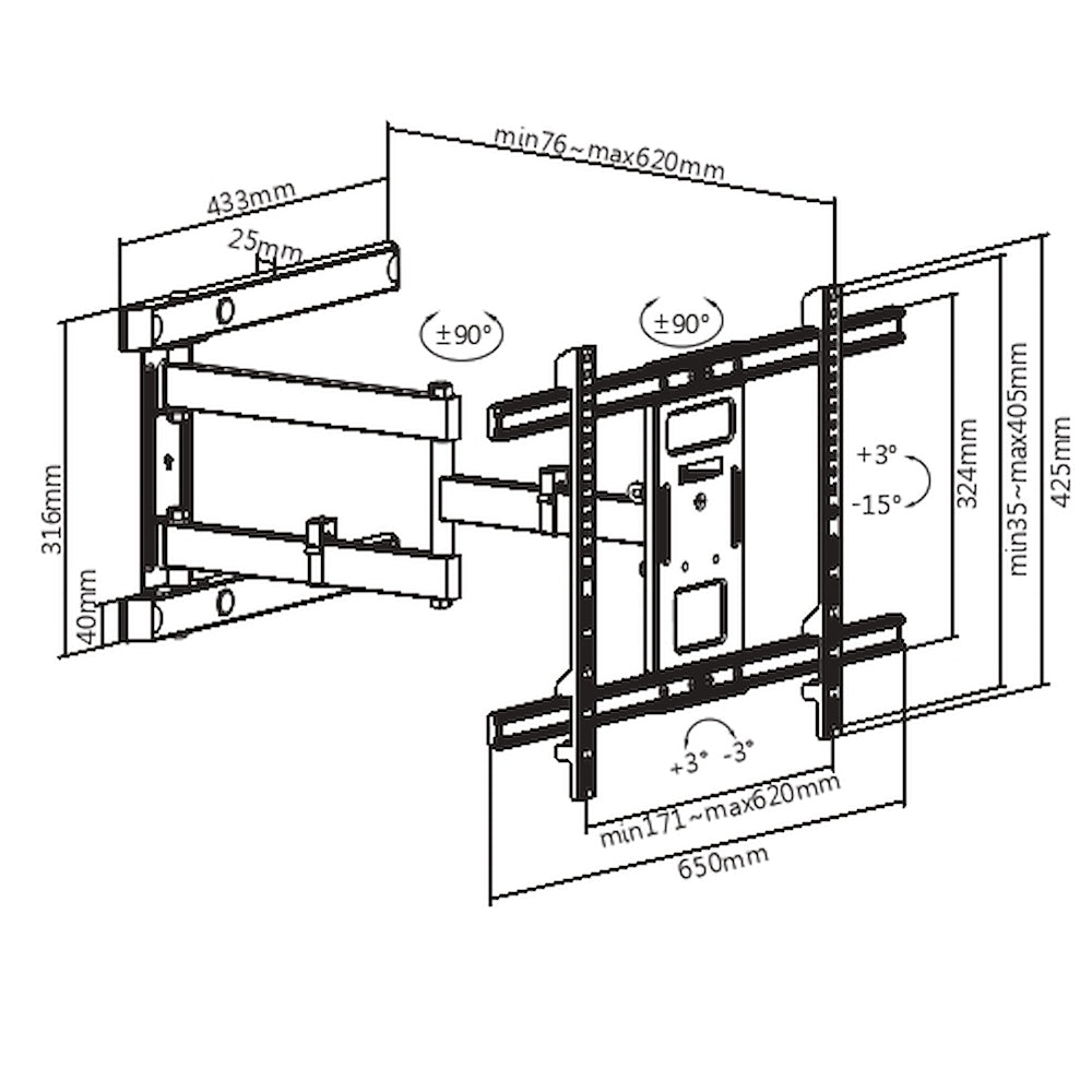 Munari SP742 Supp.tv Fino 80