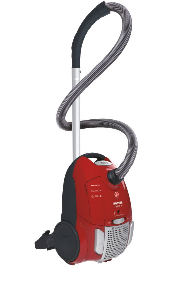 Hoover TE75PET011 Aspir. C/sacco 700w 3.5lt C/acces. Telios Plus Red