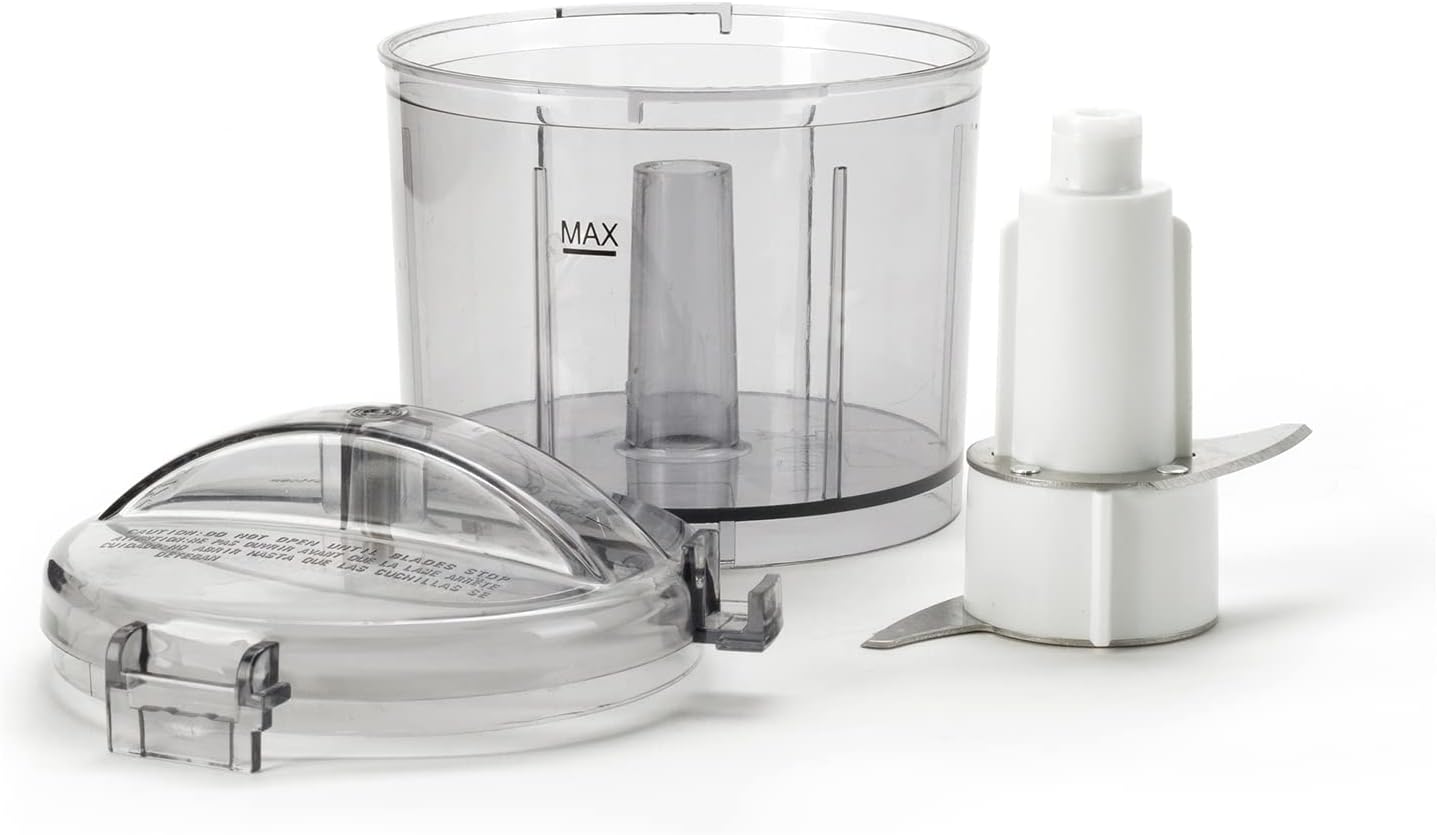 Black+decker BXCH120E Tritatutto 120w 350ml Lame Acciaio Bianco