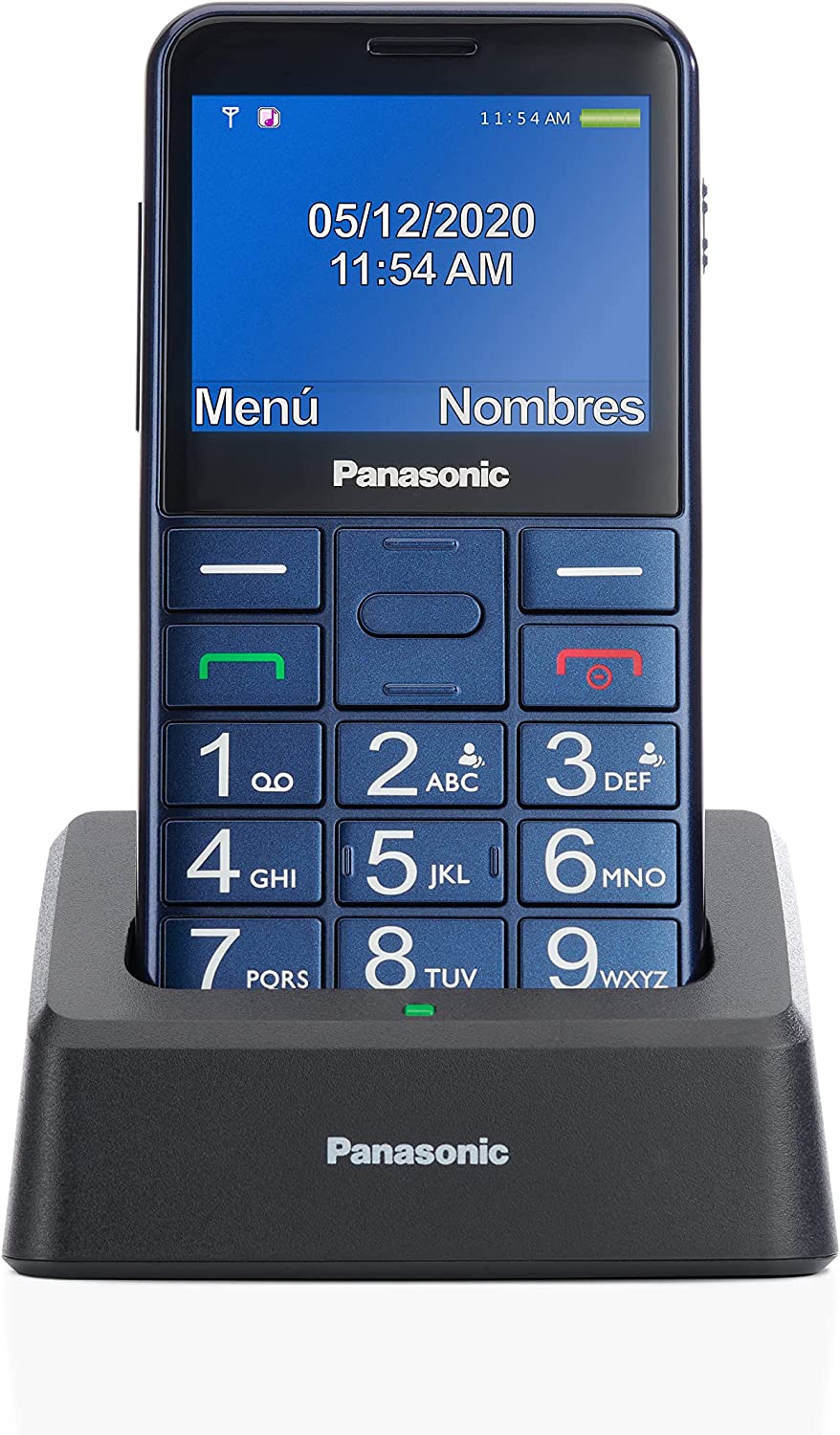 Panasonic Telefono Cellulare KX-TU155 Blu