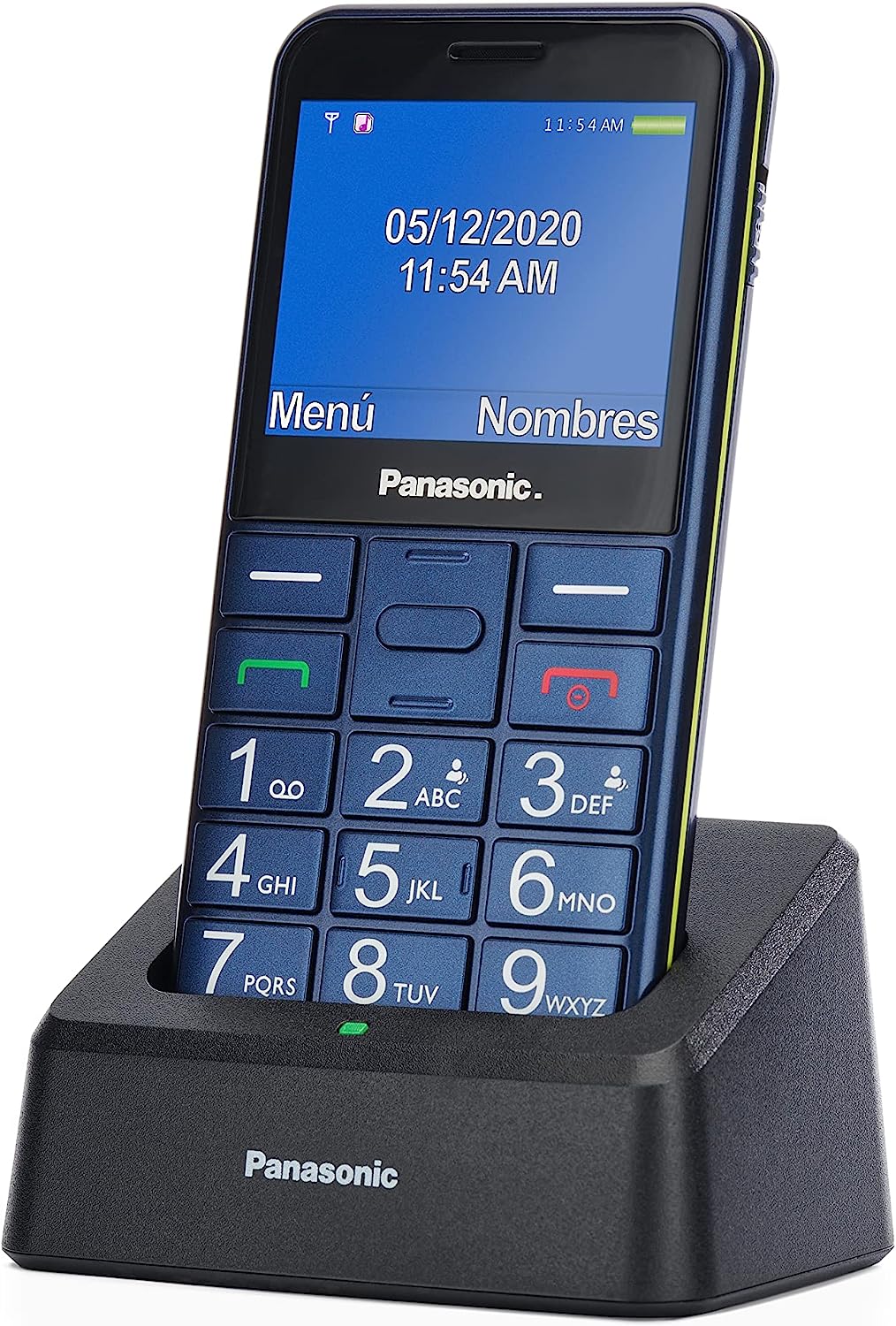 Panasonic Telefono Cellulare KX-TU155 Blu