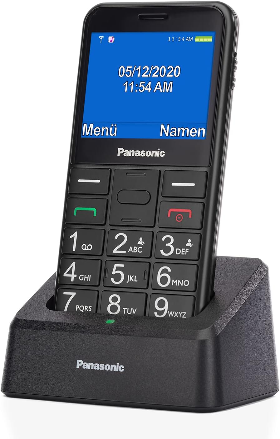 Panasonic Telefono Cellulare KX-TU155 Nero