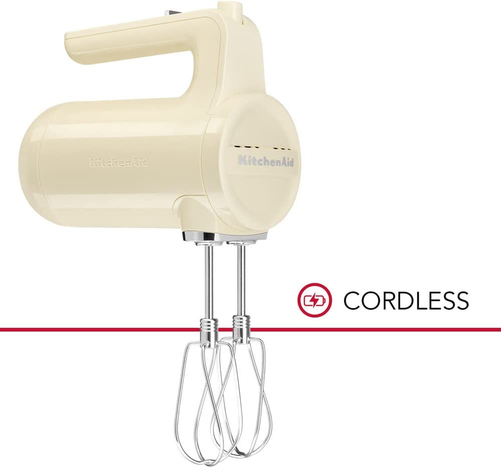 Kitchenaid 5KHMB732EAC Sbattitore S/fili 12v 7vel Crema