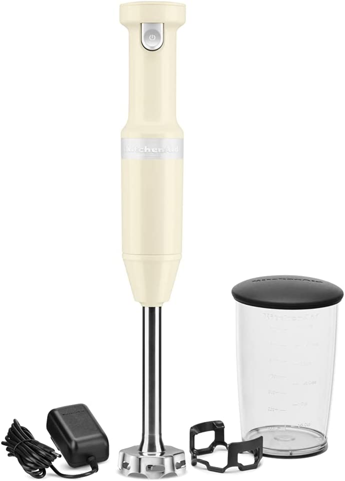 Kitchenaid 5KHBBV53EAC Frull.immers. S/fili 8v 0.7lt Lame Inox Crema