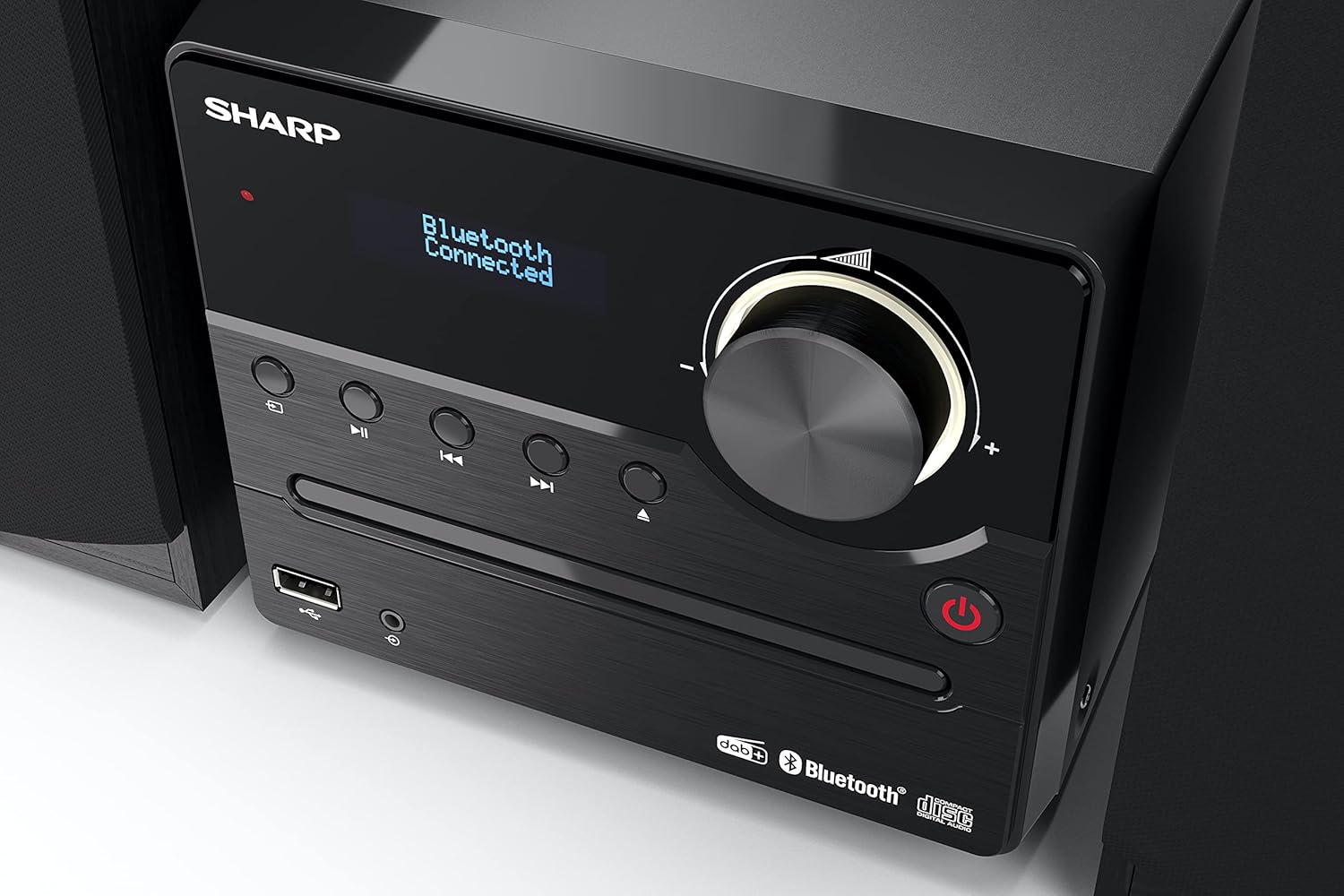 Sharp XLB517DBK Micro Hifi 45w Cd/mp3 Usb/aux Dab+ Fm Bt Nero