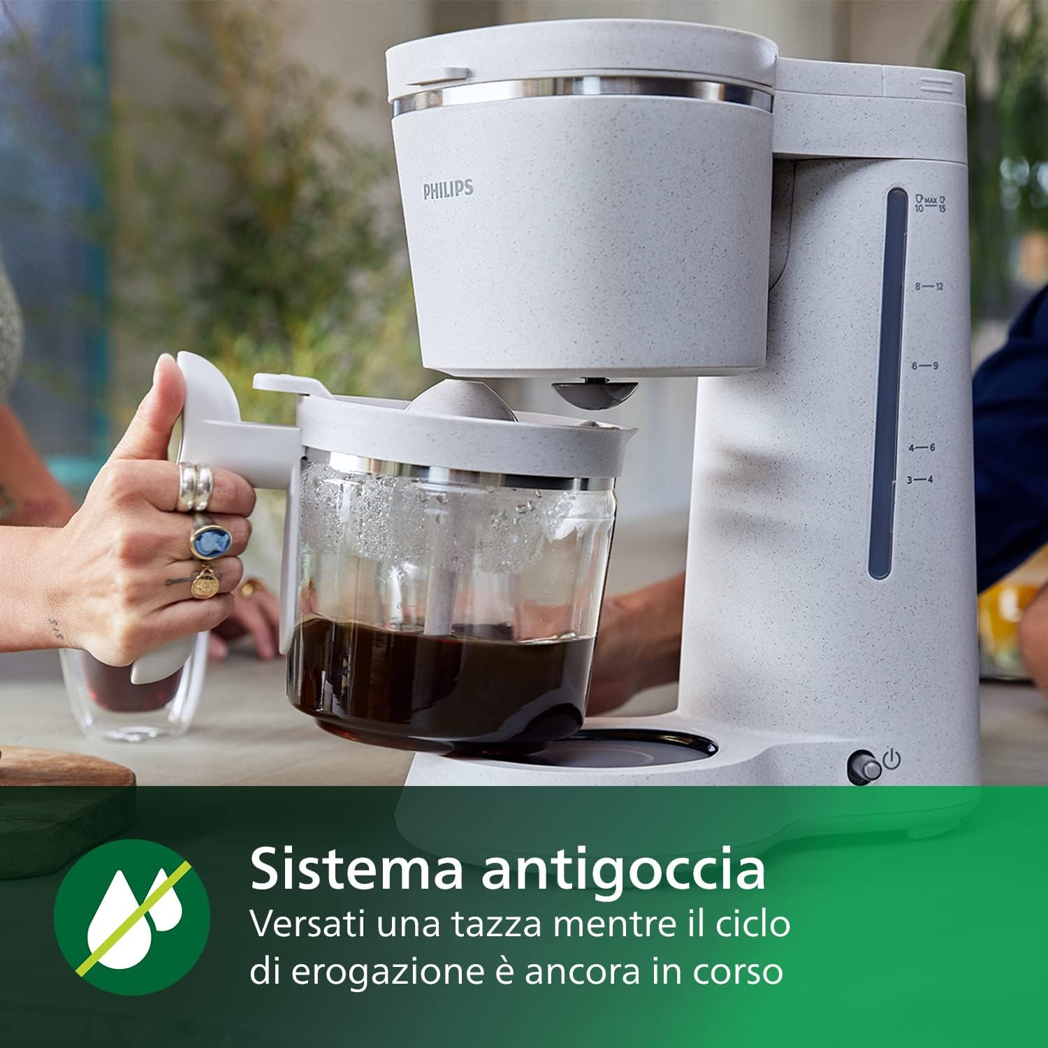 Philips HD5120 M.caffe' Americano 12lt Eco Conscious Edition