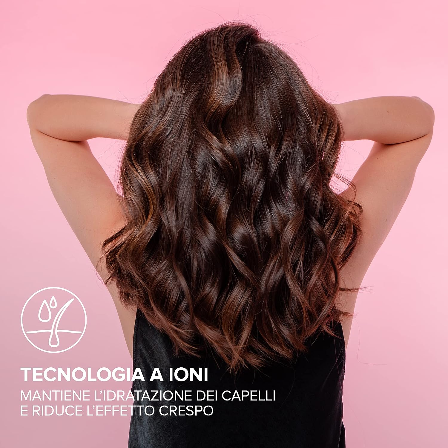 Imetec 11739 Spazzola Capelli 1000w Ioni Bellissima Bhs4 1100