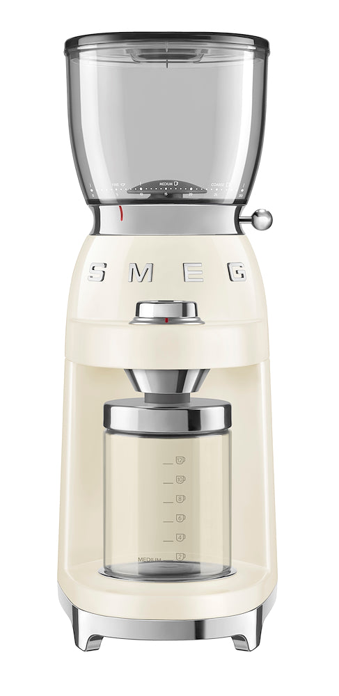 Smeg CGF01CREU Macinacaffe' 150w 350gr Panna