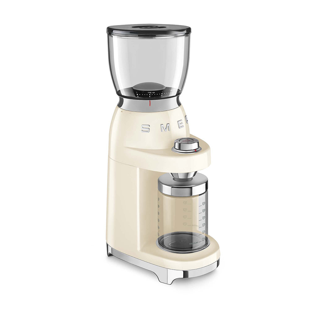 Smeg CGF01CREU Macinacaffe' 150w 350gr Panna