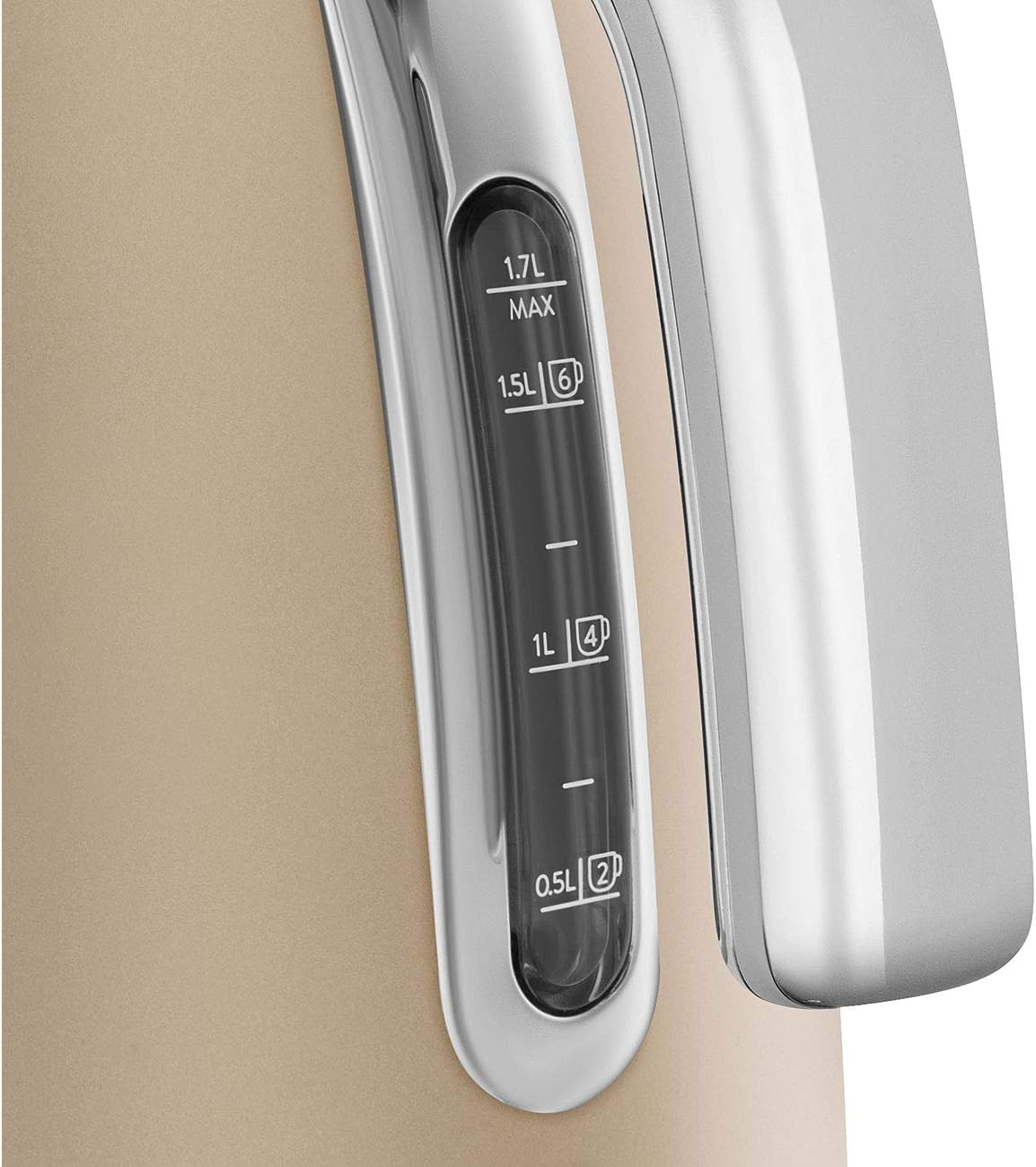 Smeg KLF03CHMEU Bollitore El. 2400w 1.7lt Oro Opaco