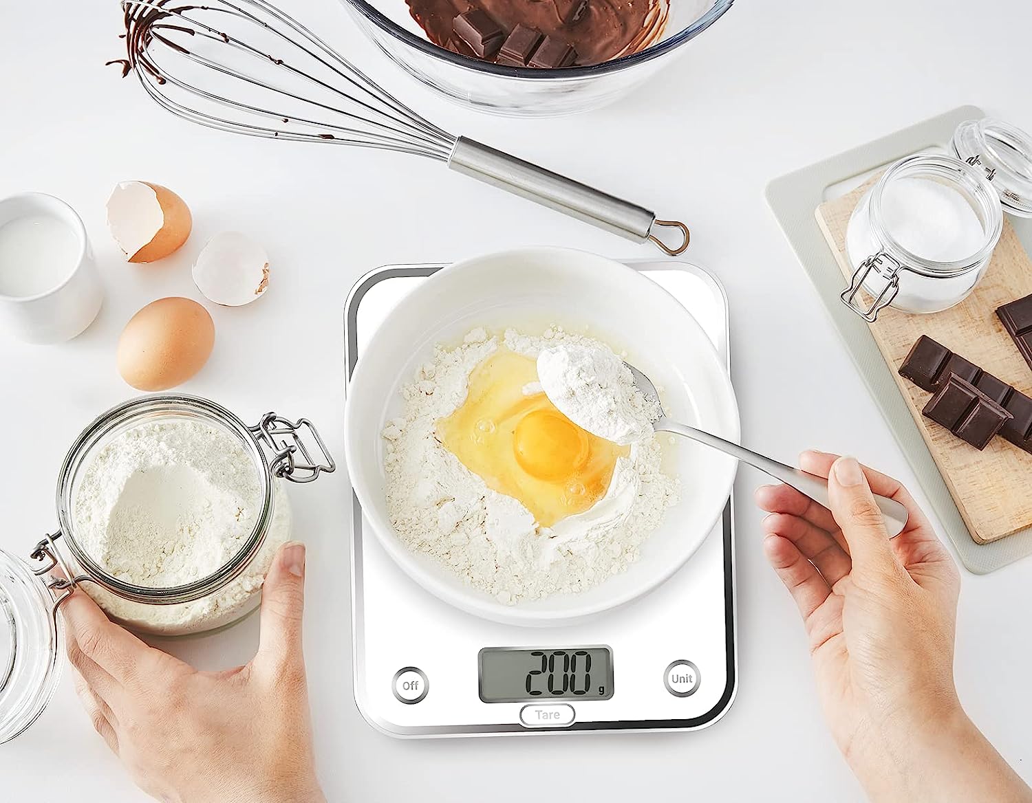 Moulinex BN5000 Bil.cucina 5kg/1gr Bianco Optiss