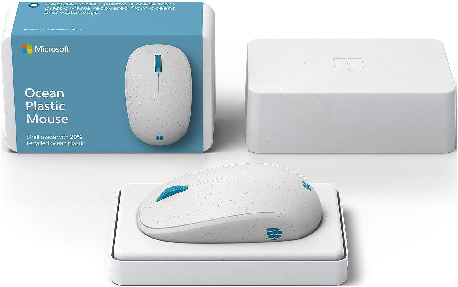 Microsoft I3800003 Mouse Bt 4tasti Ocean Plastic