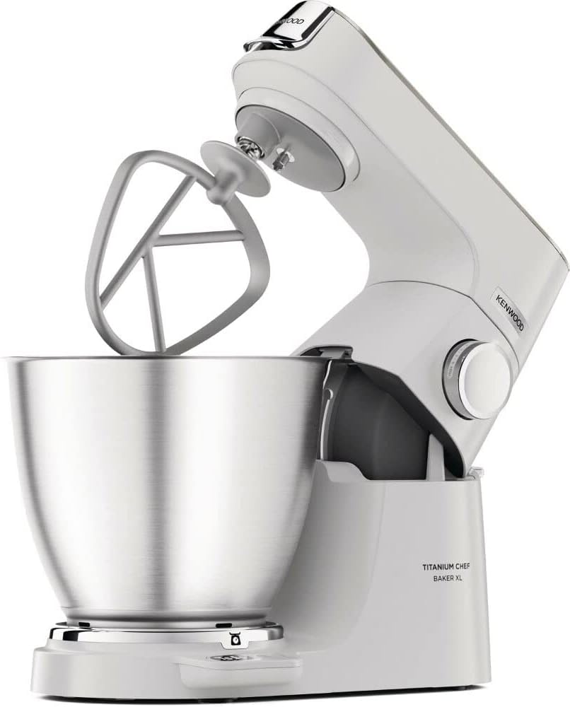 Kenwood KVL65001WH Impastatore 1200w 7lt Chef Baker Xl Lite Titanium