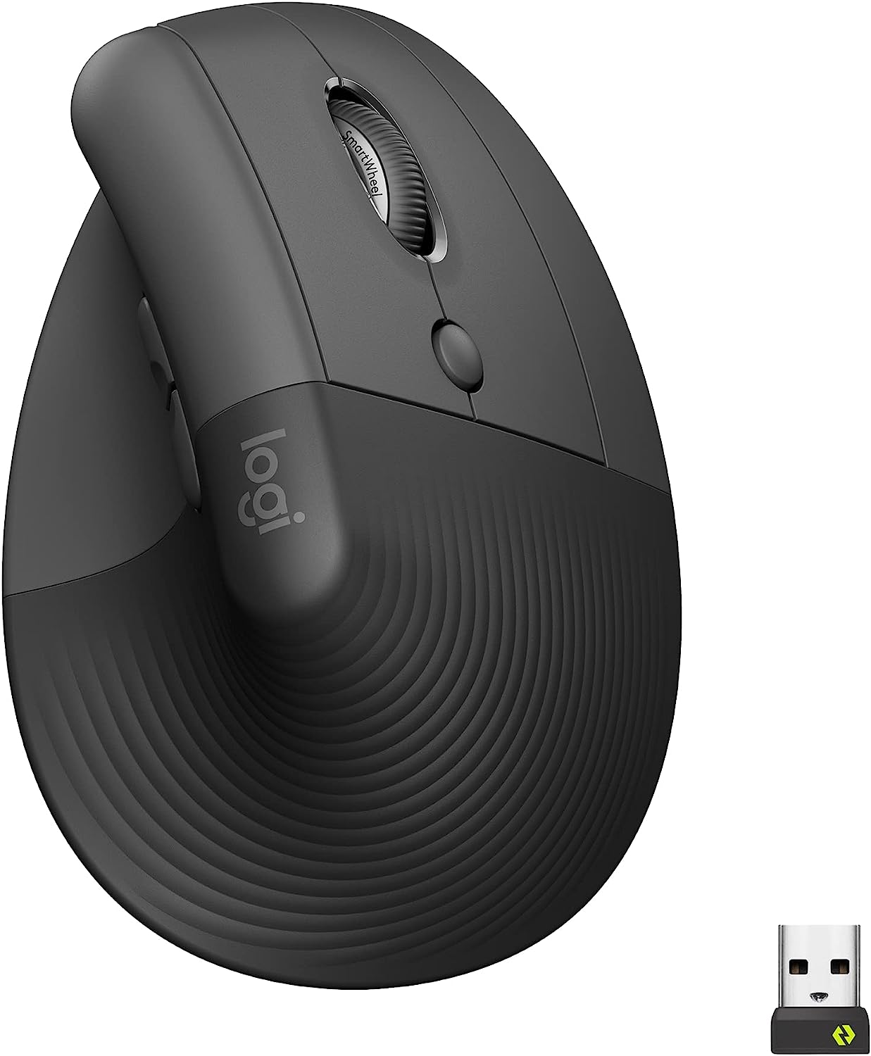 Logitech 910006473 Mouse Ergonomico Verticale Wlss Lift Black