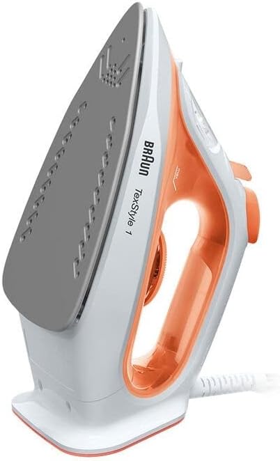 Braun SI1009OR Ferro Vapore 1900w Piast.no-stick Texstyle1 Aranc.