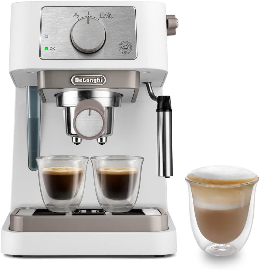 De Longhi EC260W M.caffe' Cialde/polvere 1100w 1lt Stilosa Bianco