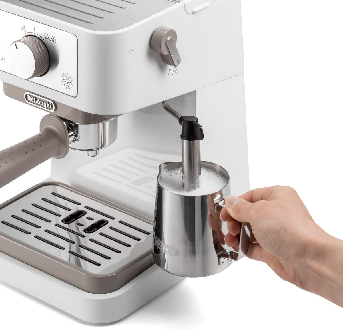De Longhi EC260W M.caffe' Cialde/polvere 1100w 1lt Stilosa Bianco