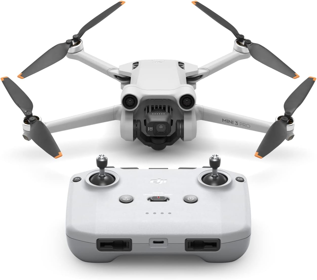 Dji MINI3PRORC Drone C/cam Gimbal 3assi 4k Aut.30min +tlc/monitor