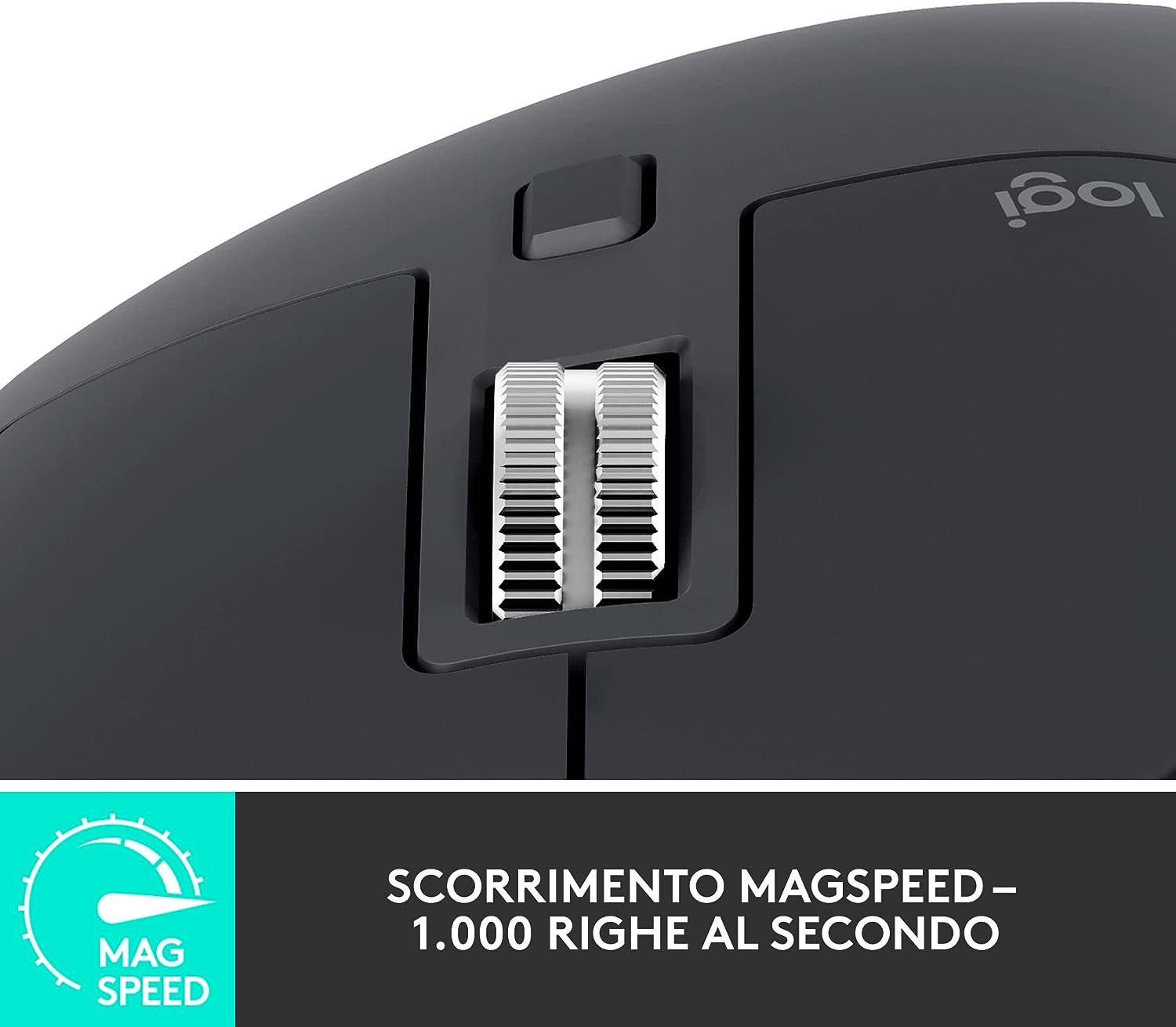 Logitech 910006559 Mouse Wireless Mx Master 3s Grafite