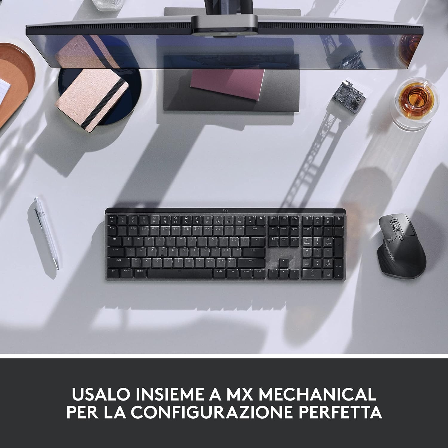 Logitech 910006559 Mouse Wireless Mx Master 3s Grafite