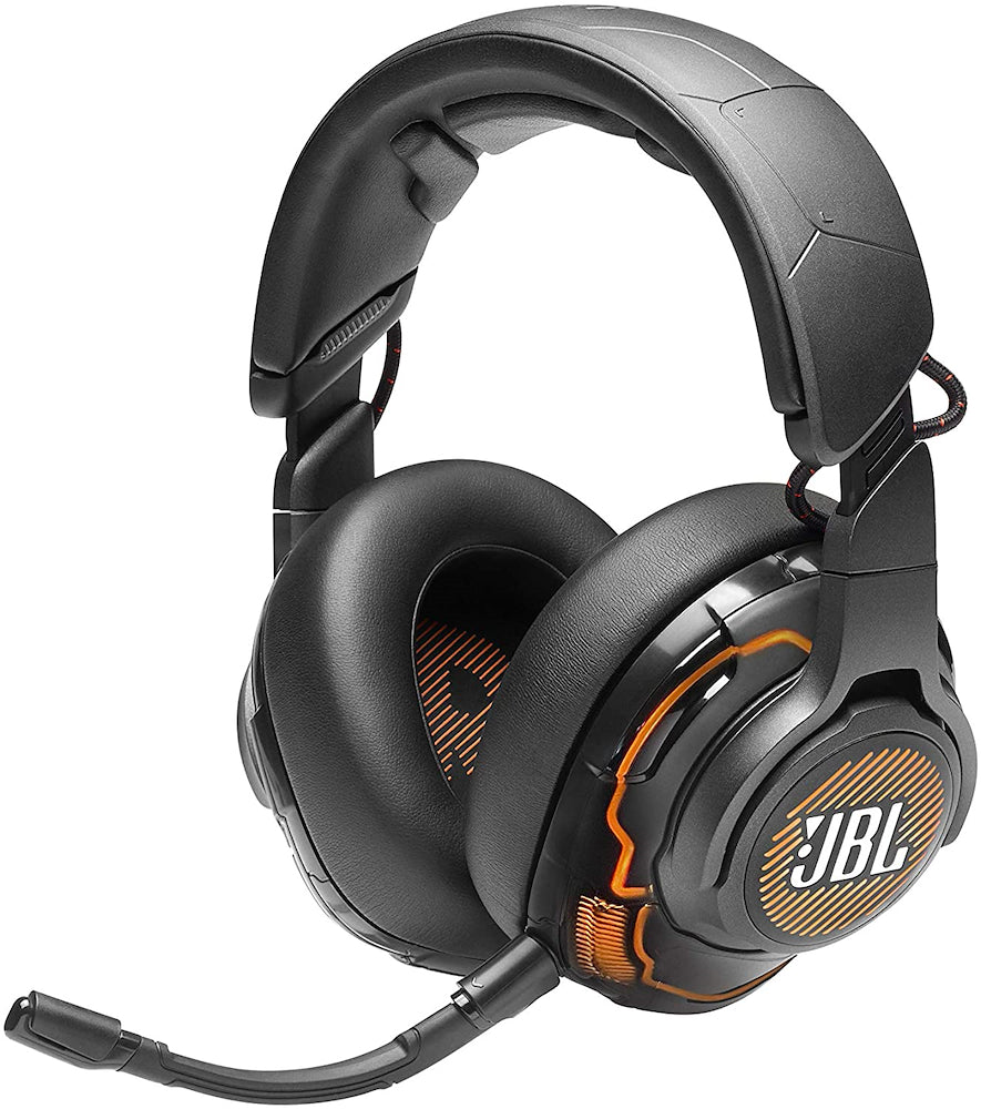 Jbl JBLQUANTUMONEBK Cuffia Game Rgb Pc/console C/mic 95db Usb-c Anc Bk