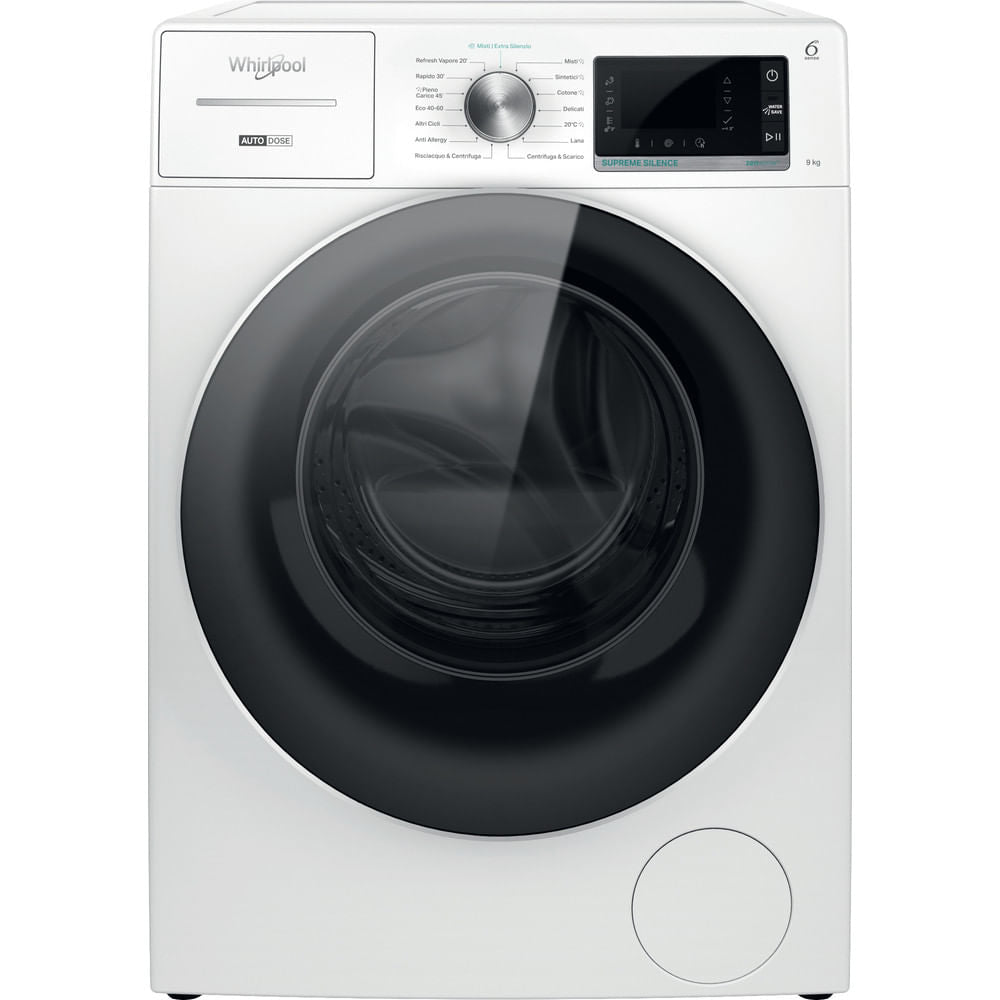 Whirlpool W8W946WRIT Lav.c/front 9kg 1400giri Ce.a Zen Vap Autodose