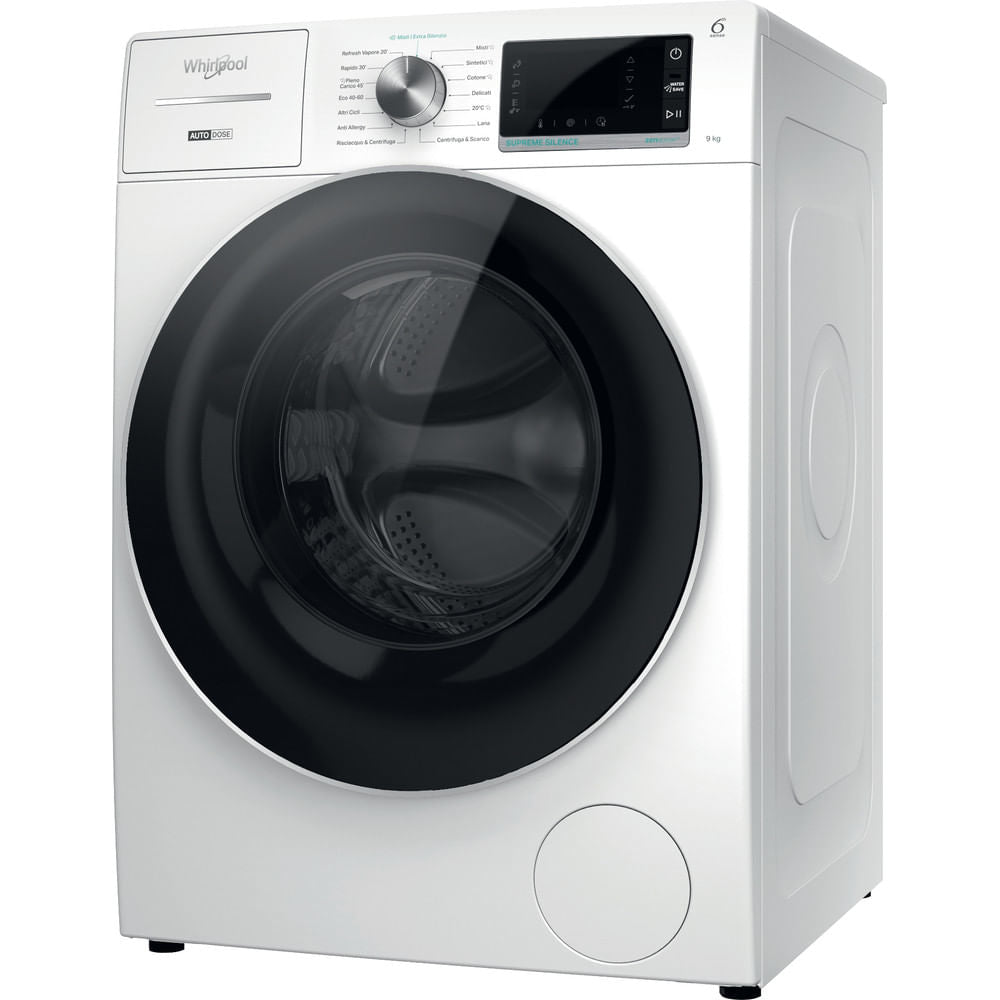 Whirlpool W8W946WRIT Lav.c/front 9kg 1400giri Ce.a Zen Vap Autodose