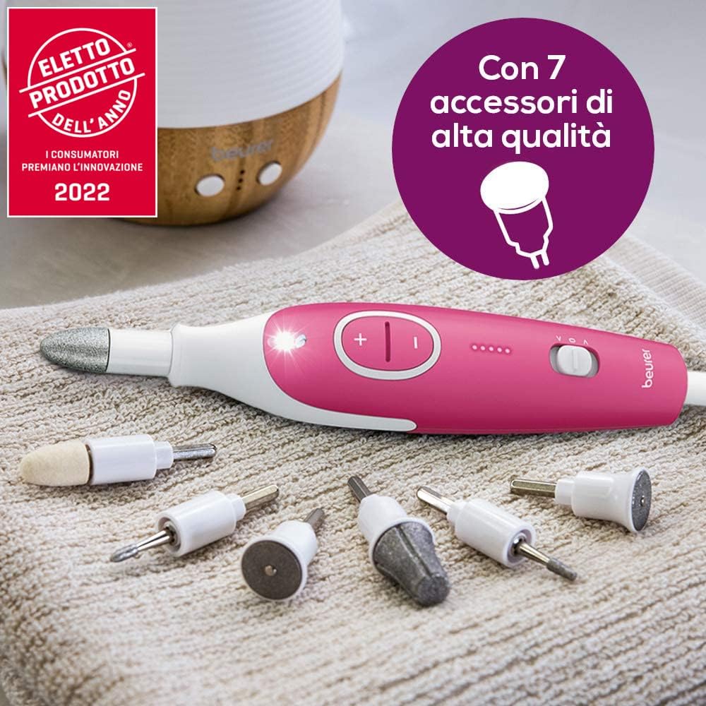 Beurer MP44 Set Manicure/pedicure 7access.+set Unghie Rosa