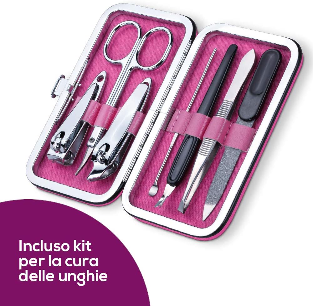 Beurer MP44 Set Manicure/pedicure 7access.+set Unghie Rosa