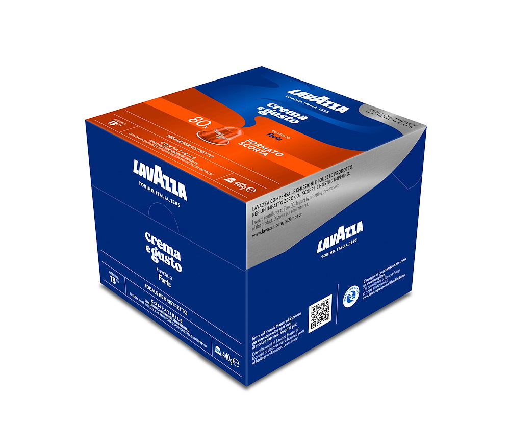 Lavazza 7021 Capsule Caffe Comp.nespresso Alu C&g Forte 80pz