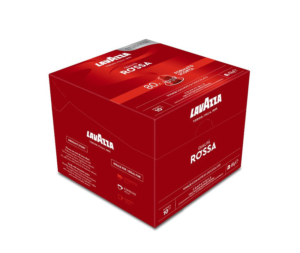 Lavazza 7019 Capsule Caffe Comp.nespresso Alu Qualit.rossa 80pz