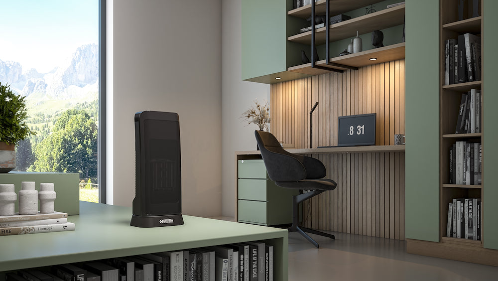 Splendid CALDOTRENDYST Termovent. Ceramico 2000w 2liv.pot. Nero