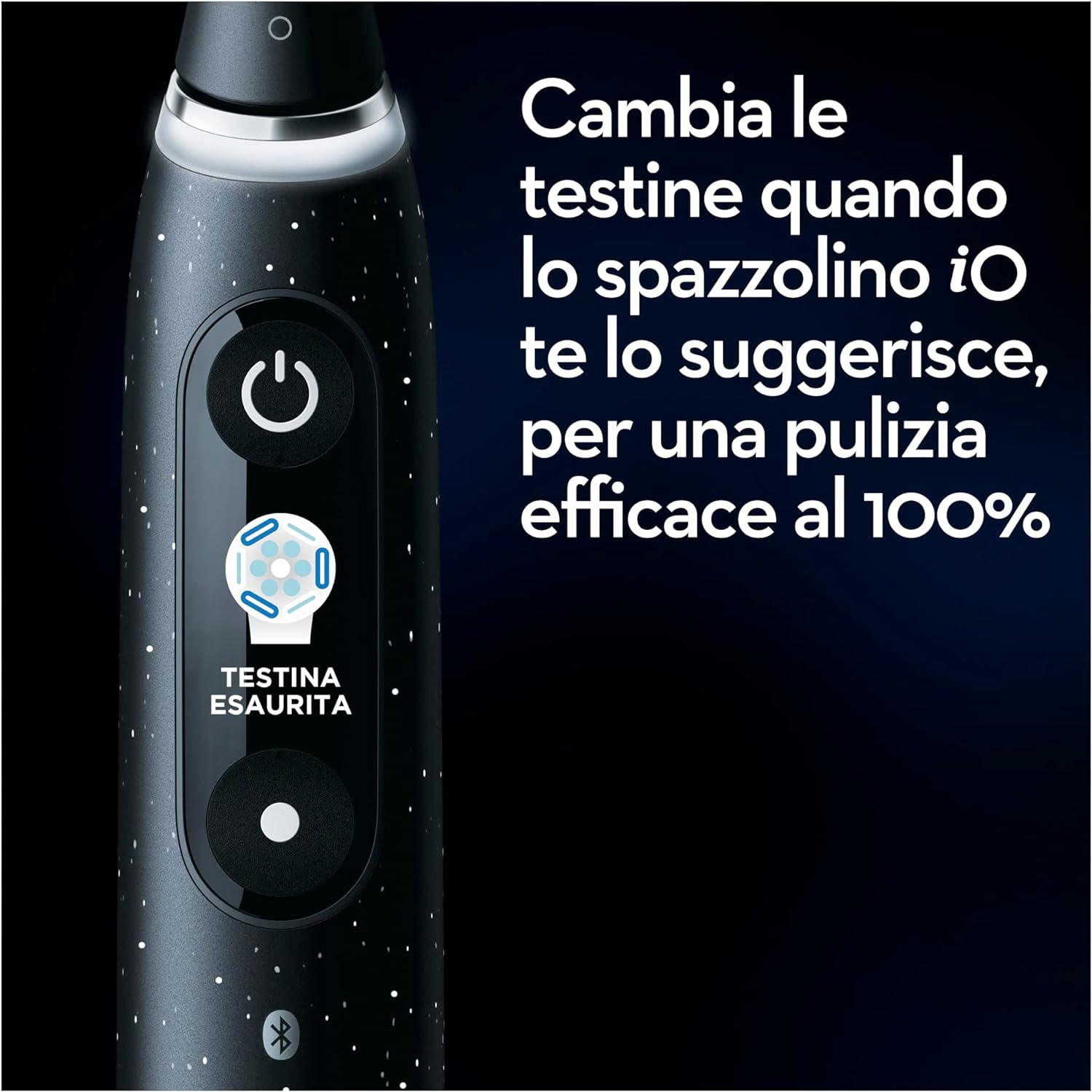 Oral-b IO10BLACK Spazz.elett. Display Col. 7mod. Io10 Black