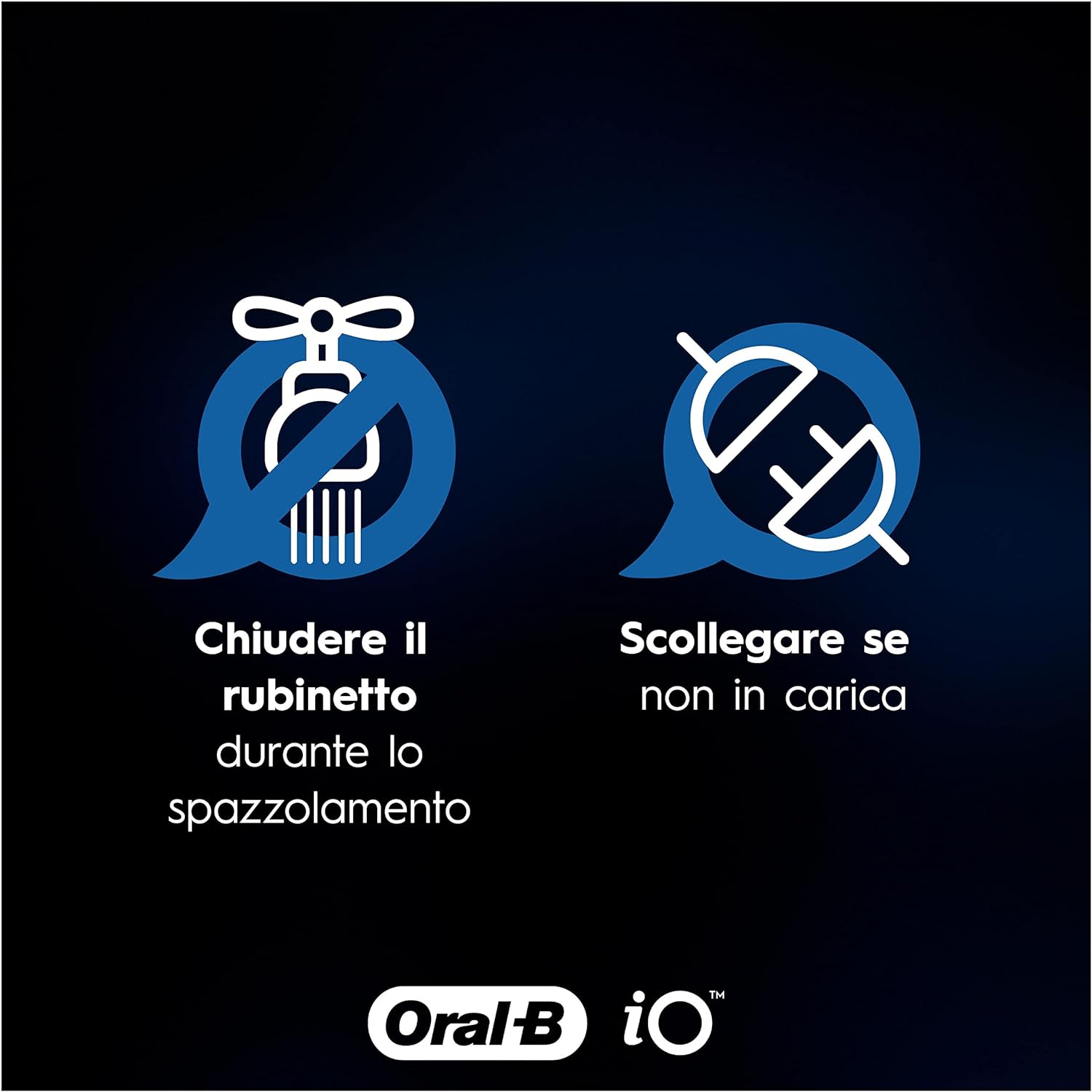 Oral-b IO10BLACK Spazz.elett. Display Col. 7mod. Io10 Black