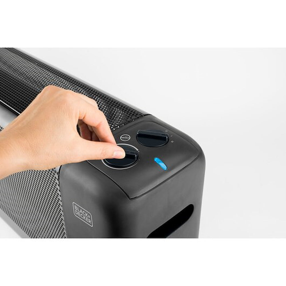 Black+decker BXMRA1500E Termoconvettore 1500w Mica Nero